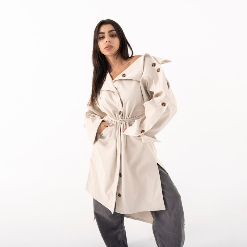 Elegant trench coat