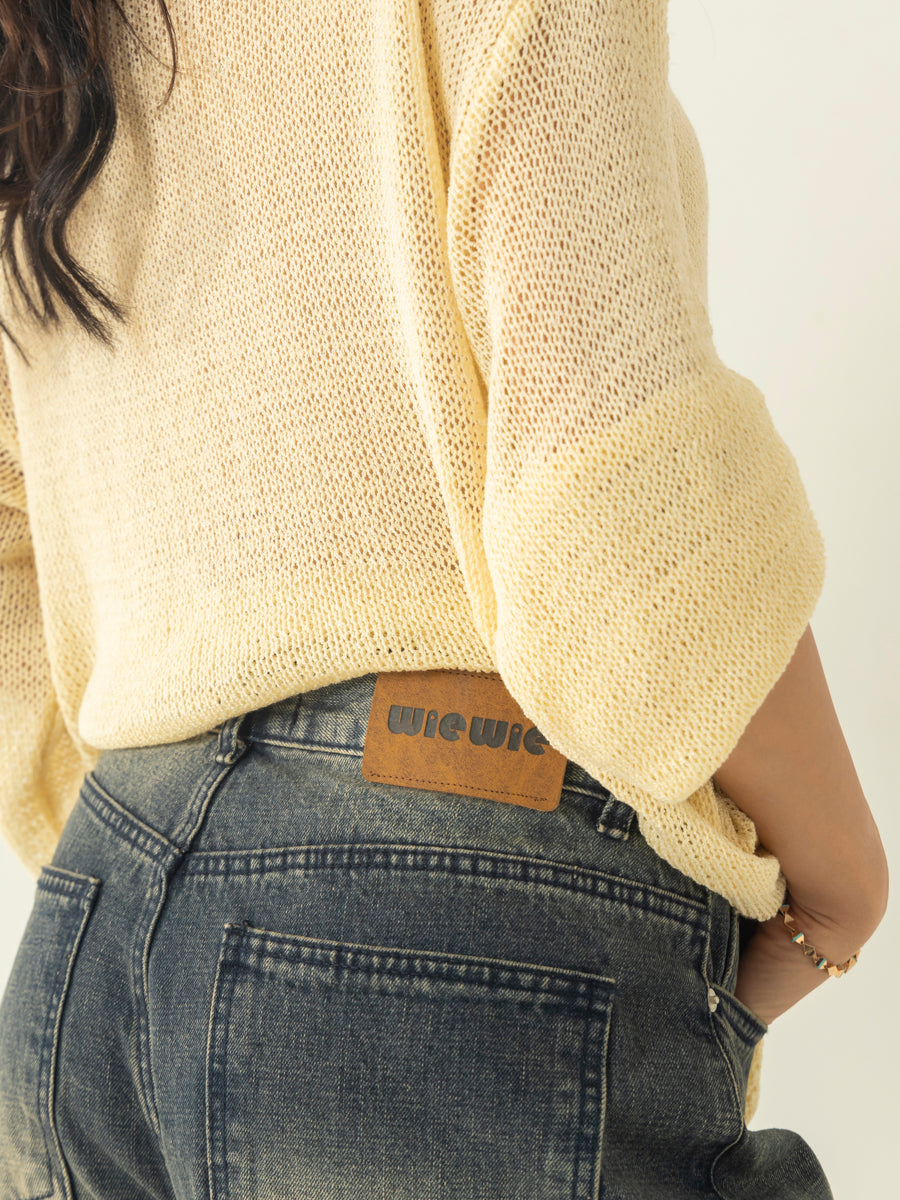 Low Rise Baggy Jeans