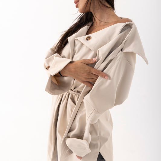 Elegant trench coat