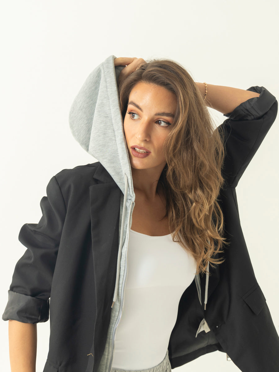 Hoodie Blazer