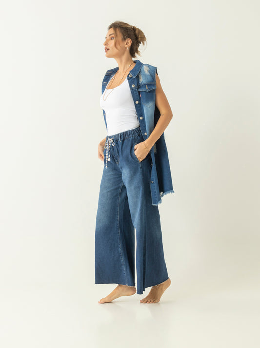 Sleeveless Denim jacket