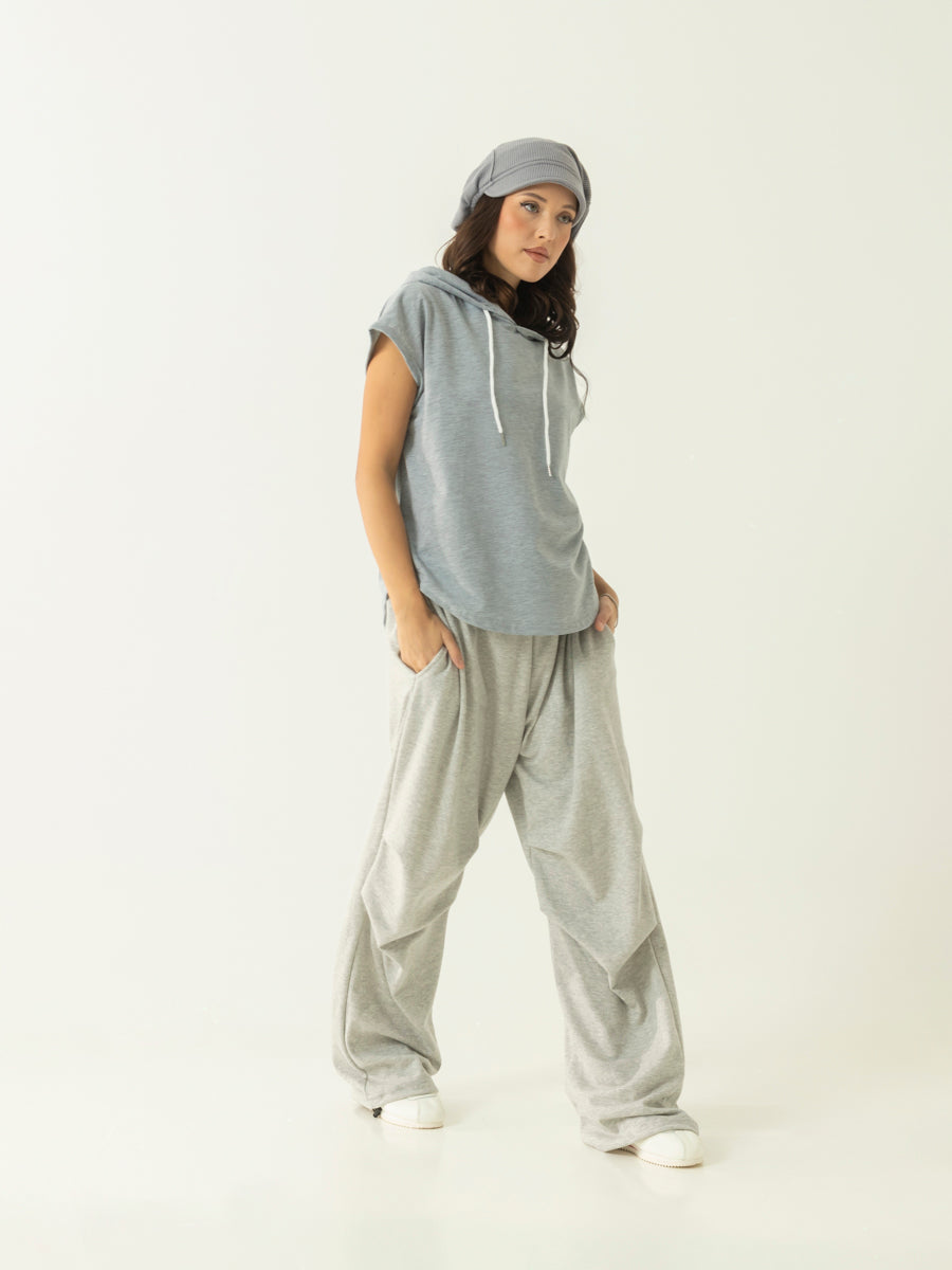 Pintuck Sweatpants