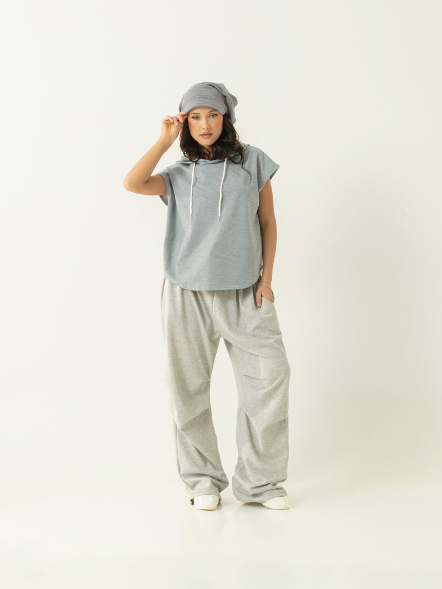 Pintuck Sweatpants